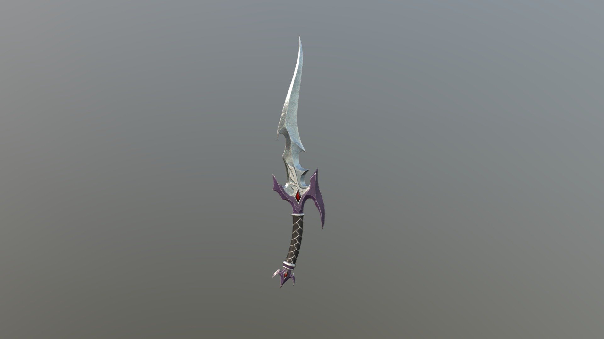 Dark Elf Dagger - 3D model by Arnaud Delagrave (@Crunch_) [591c547 ...