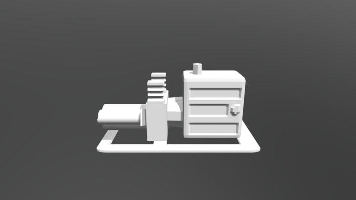 NASA Thumper Fuel Canister 3D Model