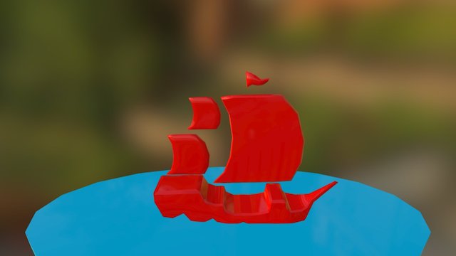 The Ship 3D Model