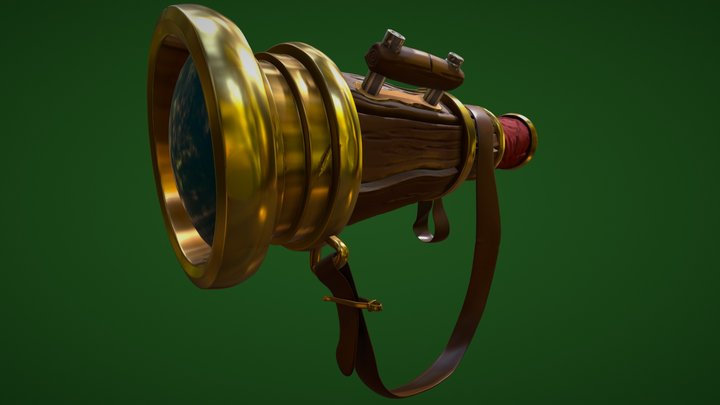 Spyglass - sculpt 3D Model
