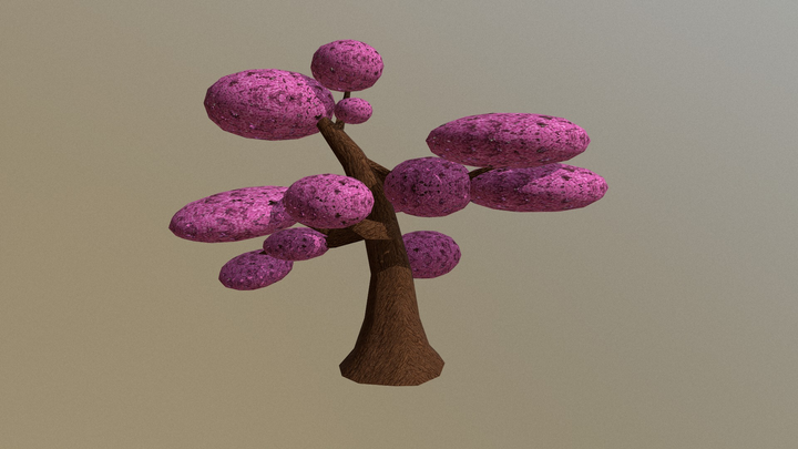 Bent Tree 3D Model