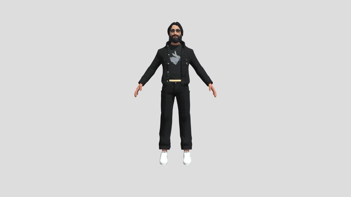 Rocky KGF Fbx 3D Model
