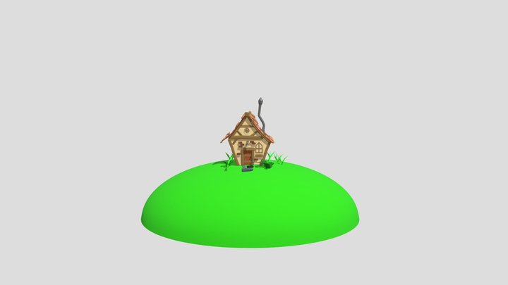 old hut 3D Model