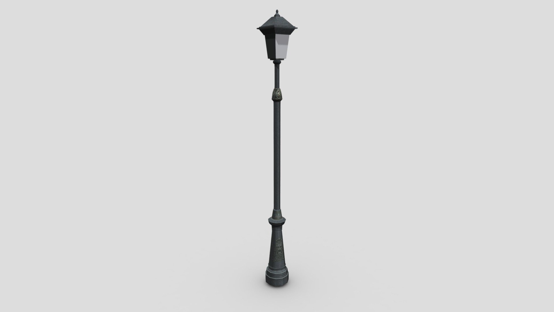 Simple Lamp Post Model A Download Free 3D model by Vagabondare