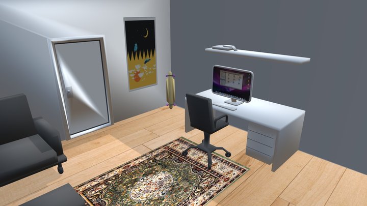 Atividade Quarto 3D Model