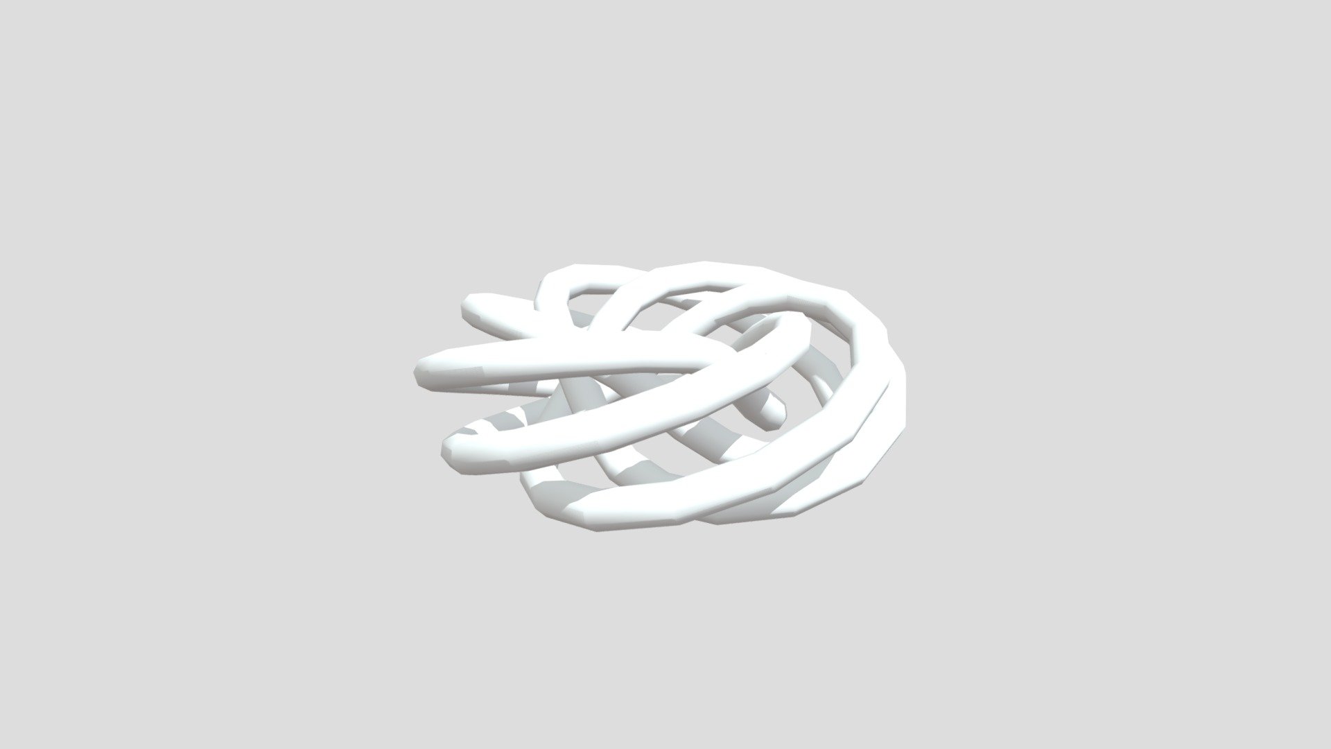 Torus knot - Download Free 3D model by crespi.f [5923c14] - Sketchfab