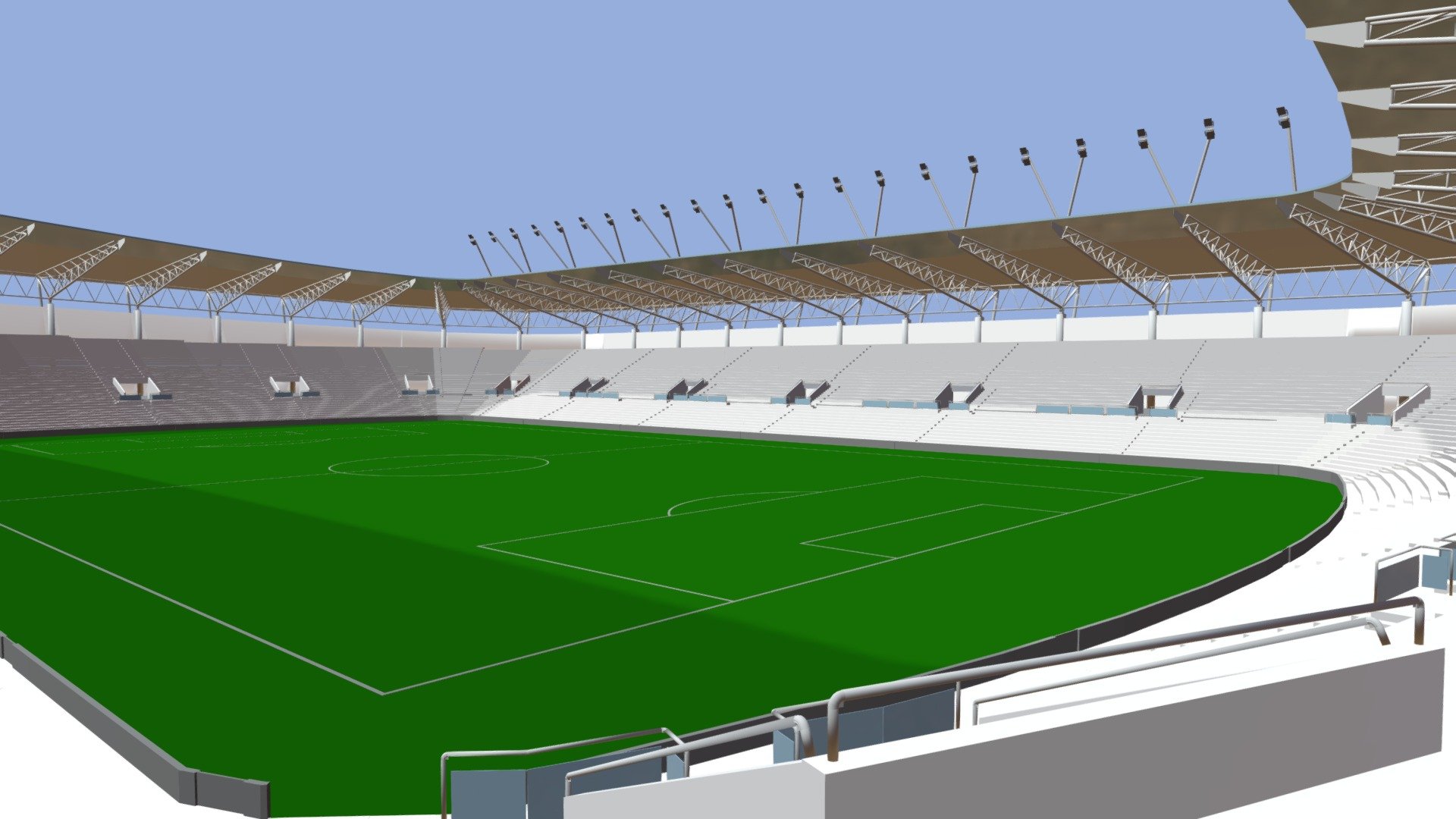 STADE DEF - 3D model by bmsarchitecture [5923c74] - Sketchfab