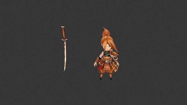 Yasuo 3D Model