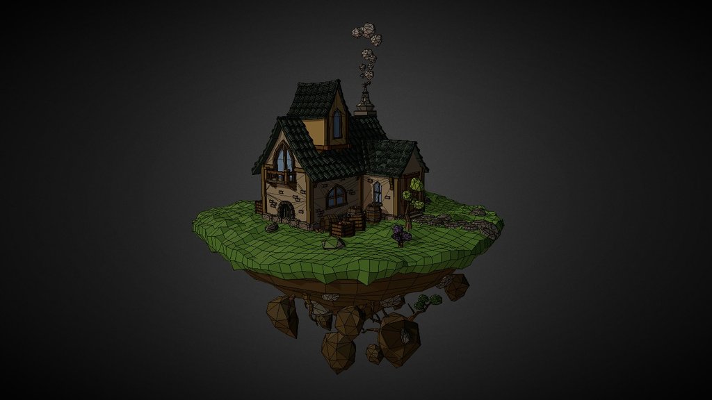 Floating island