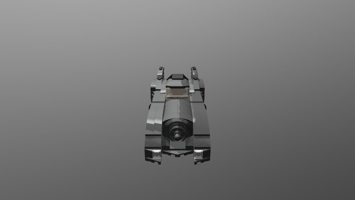 Lego Batmobile 89 ( From Lego Batman 3 ) 3D Model