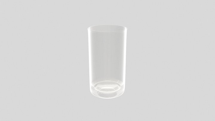 Glass cup 3D Model