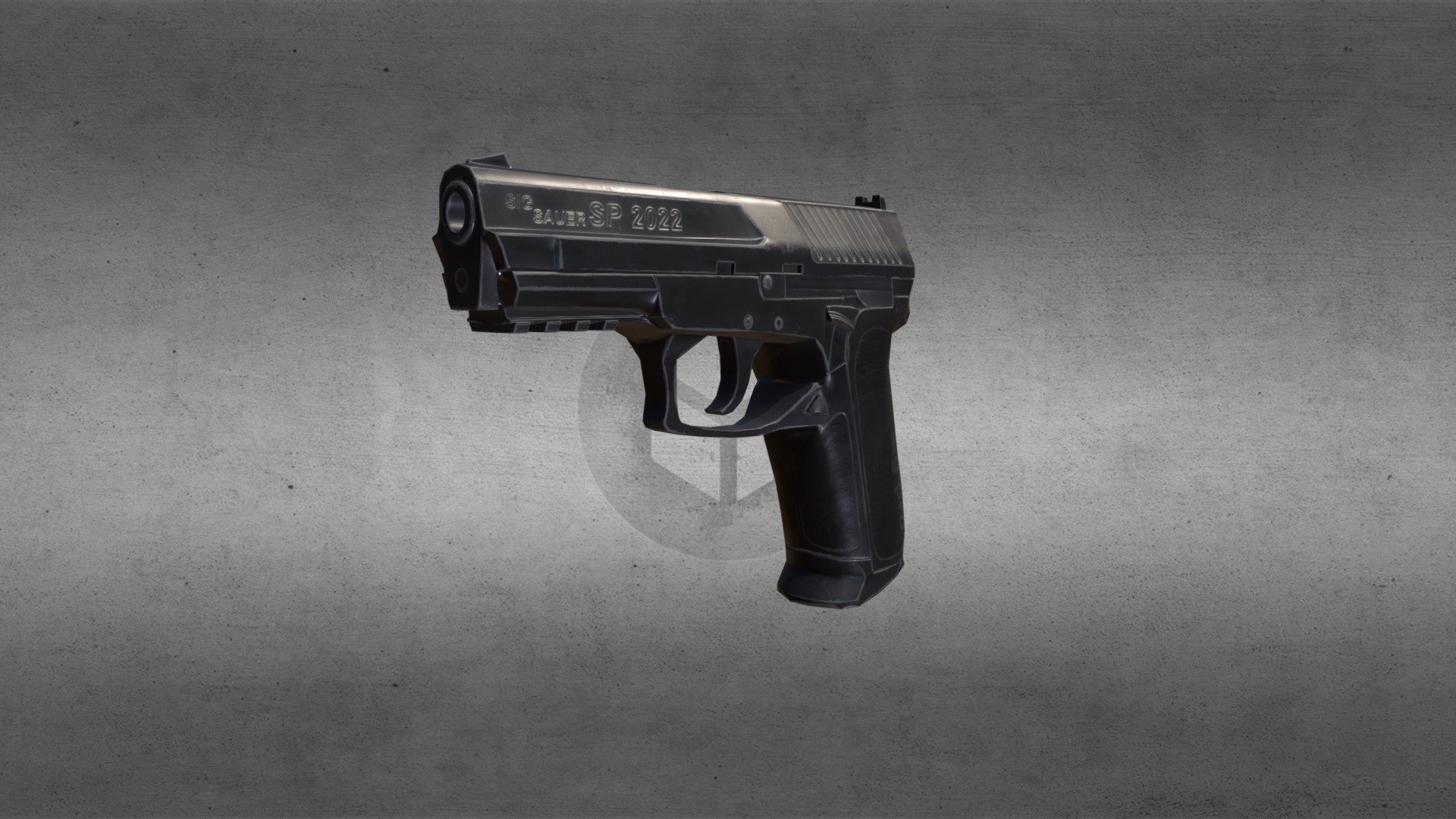 Revolver_02 - 3D model by Nisal Wickramasekara (@Nisal89) [592577f ...