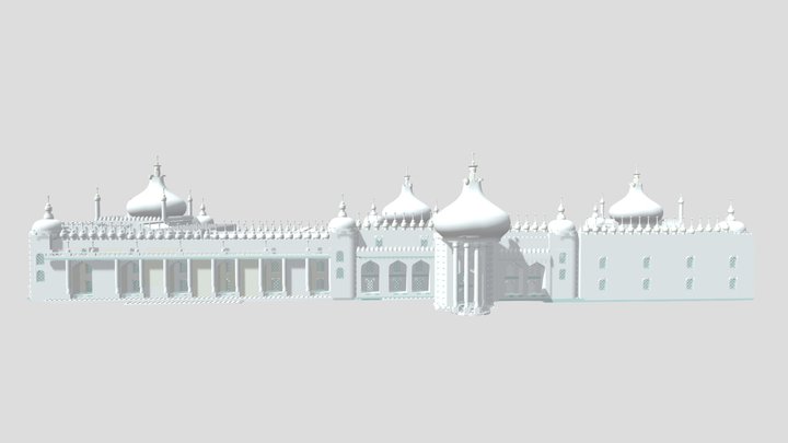 Brighton Royal Pavillion 2024 3D Model