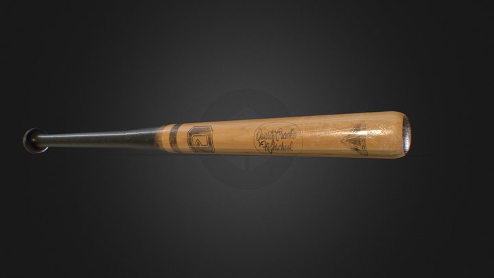 Stolen School Baseball Bat 3D Model