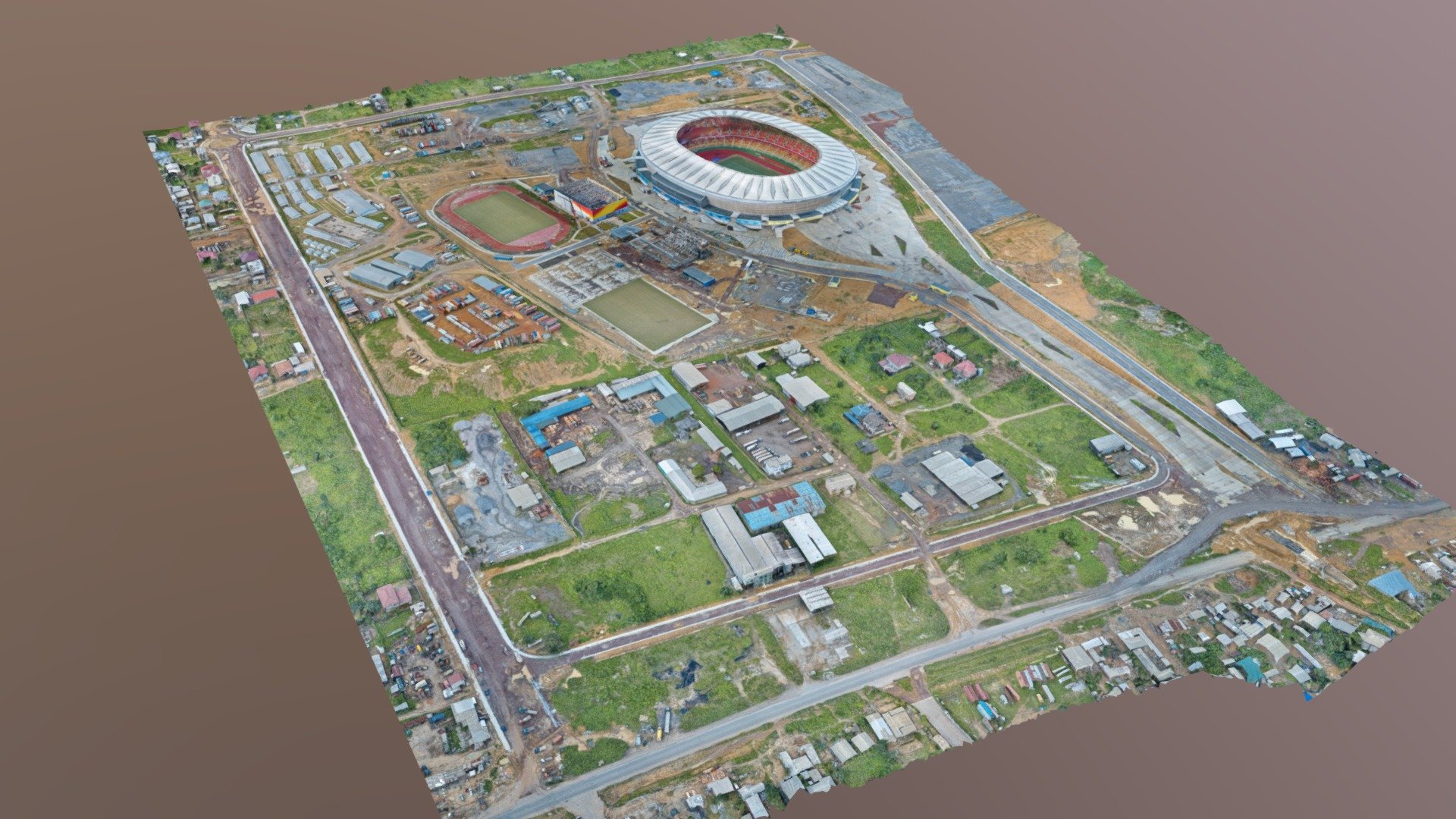 Japoma Sport Complex 3D Photogrammetry