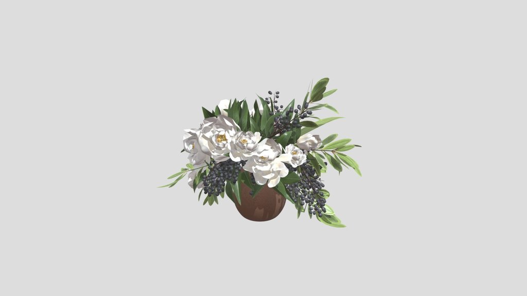 Soft Blush Garden Arrangement