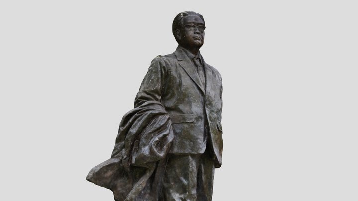 Statue of Prof. Tang Chun-i 唐君毅 3D Model