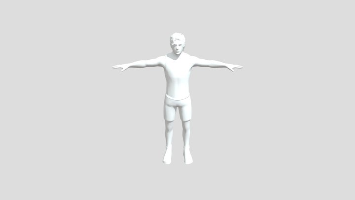 Man base mesh 3D Model