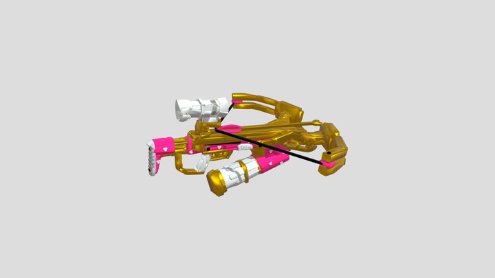 Bobs shop cupid crossbow 3D Model