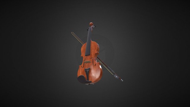 Lawrence_Kacy_Violin 3D Model