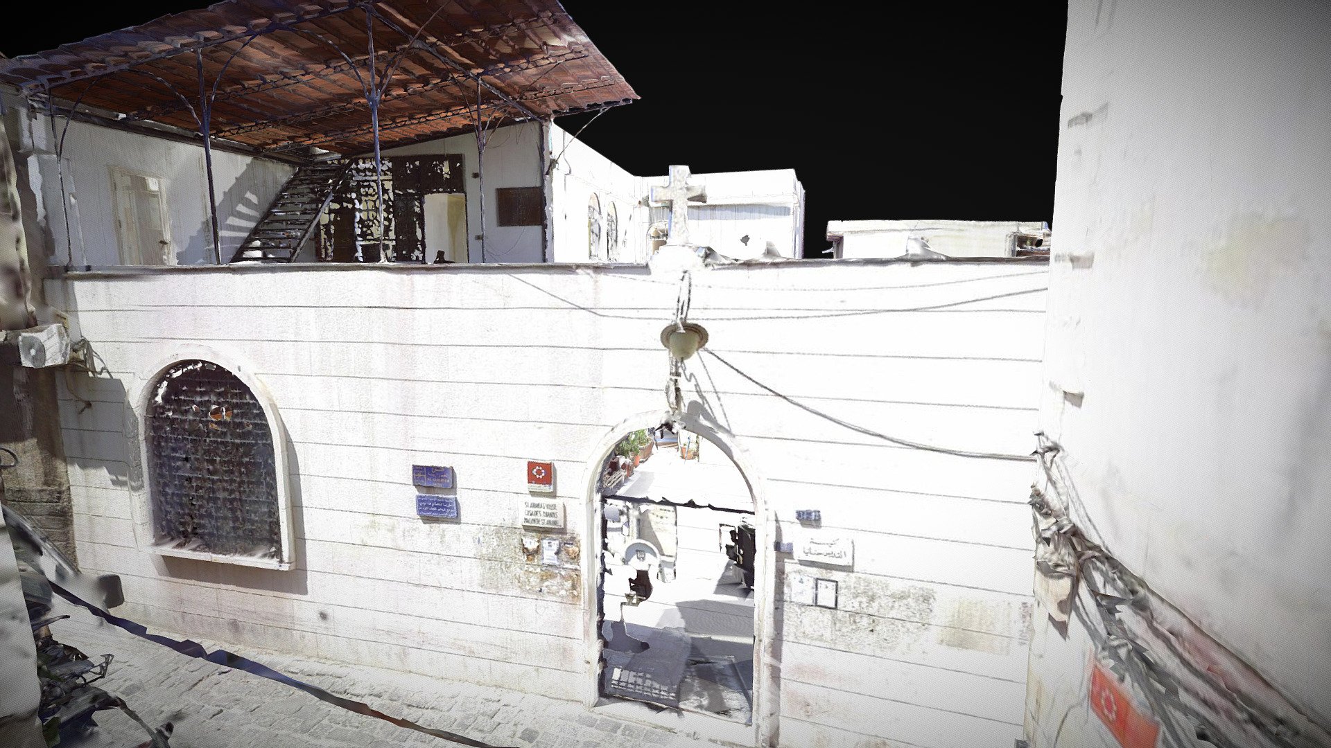 Ananias Chapel, Syria_Exterior