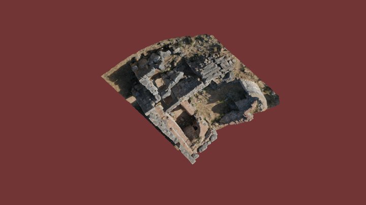 Tempio di Diana, Cefalù 3D Model