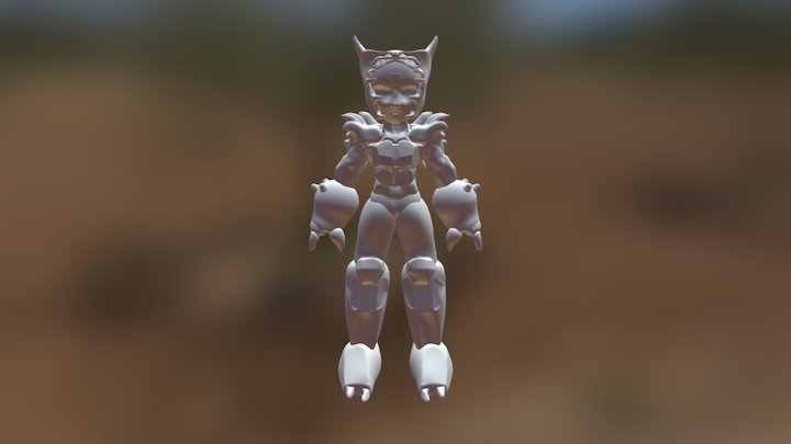 Knight - Calvin Malcolm Miller 3D Model