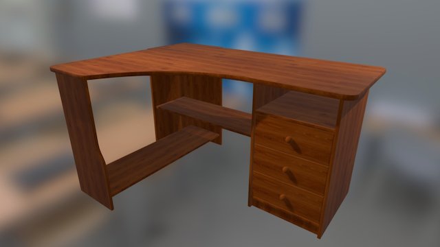 My Desk 3D Model