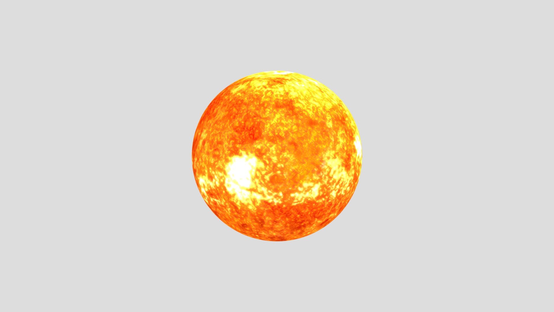 Sun - 3D model by abhi_1997 [592f38d] - Sketchfab