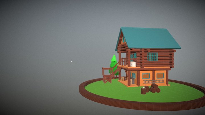 The Cabin 3D Model