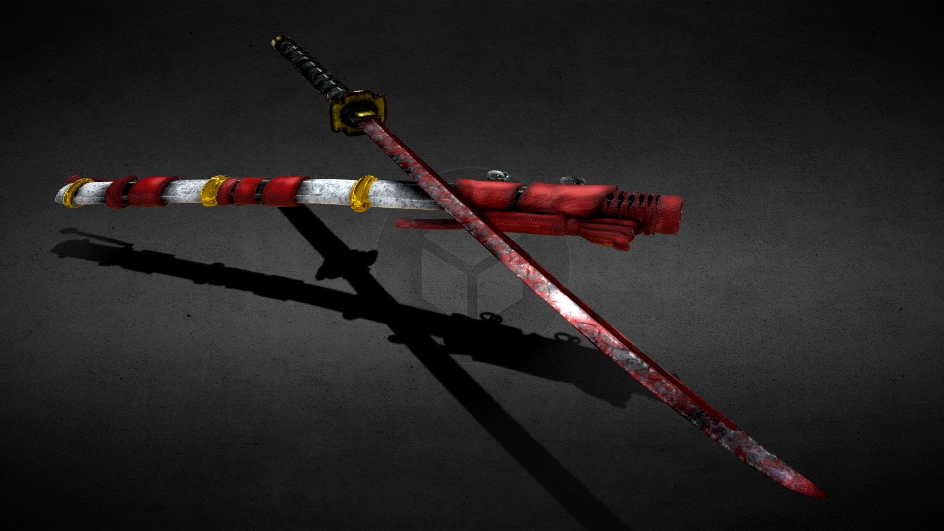 Shattered Katana - Download Free 3D model by Michal Cavrnoch  (@MichalCavrnoch) [8609f75]