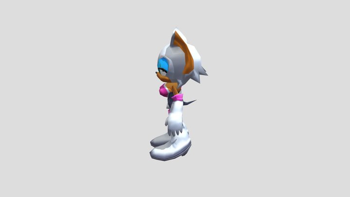 Rouge The Bat 3D Model