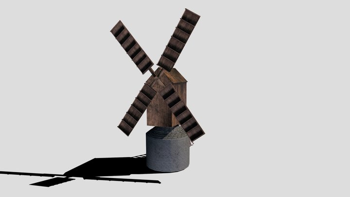 Moulin 3D Model