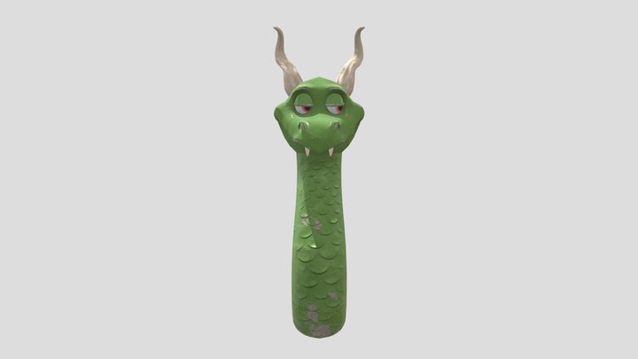 Dragon Head 3D Model