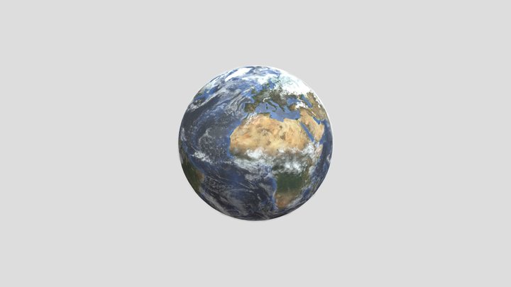 地球 3D Model