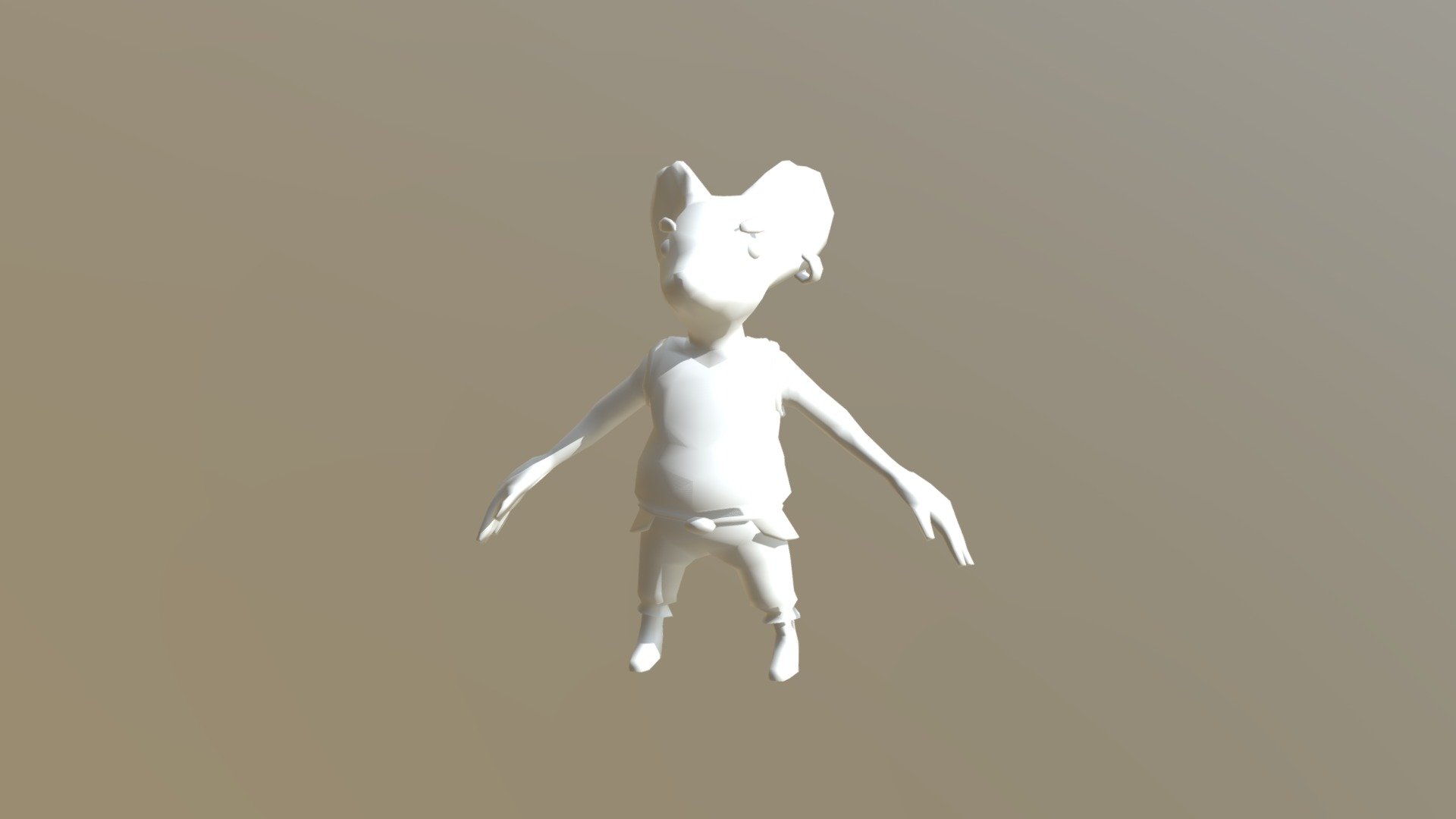 Normal Basic Rat Low poly - 3D model by Ericmuriel [59326ec] - Sketchfab