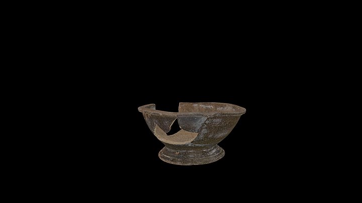 薩摩焼摺鉢（鹿大構内遺跡2013-1） 3D Model