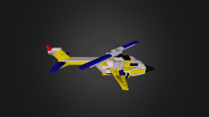helikopter_0010.3ds 3D Model