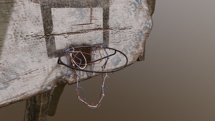 Philippines Basketball Goal 3D Model