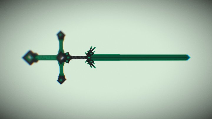 Ruined Sword 3D Model