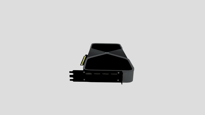 NVIDIA RTX 5090 Founders Edition – Free 3D Model STL