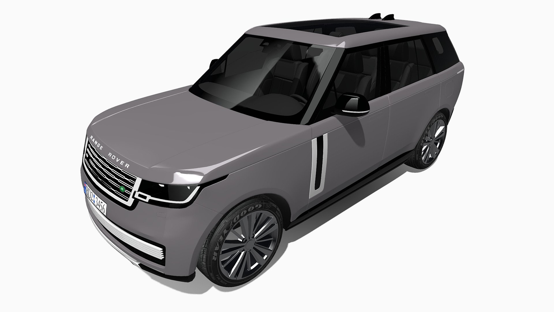Land Rover Range Rover SV - Buy Royalty Free 3D model by Vaidanshi ...