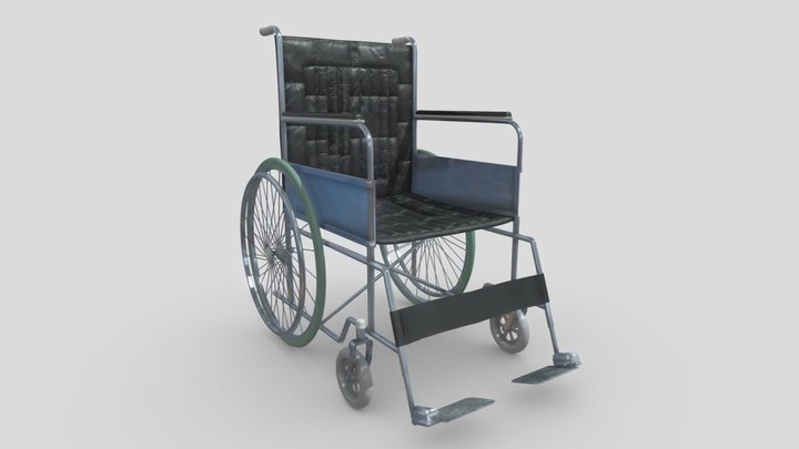 Wheel Chair 3D Model