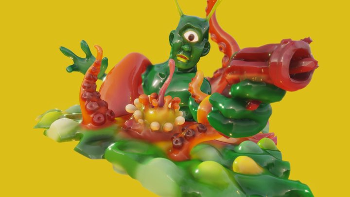 Sticky Situation 3D Model