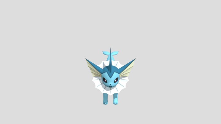 Vaporeon 3D Model