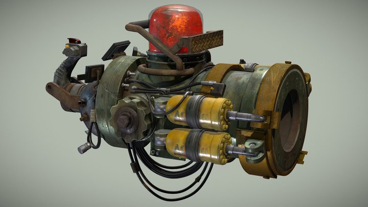 Junker Gun 3D Model