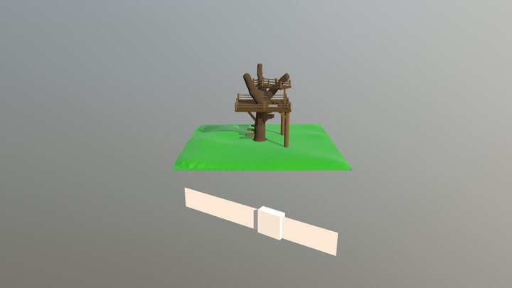 Baumhaus 3D Model