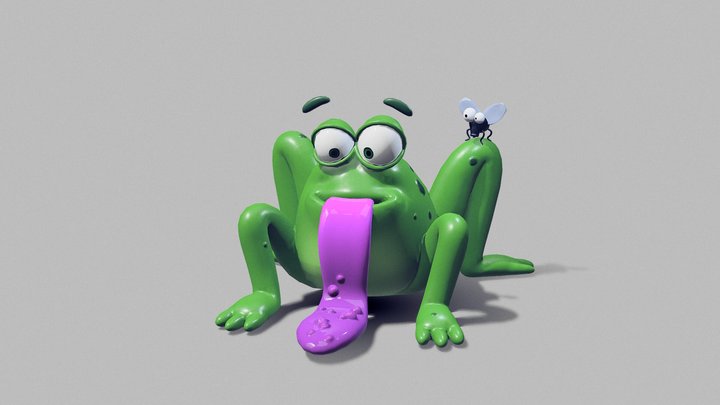 Froggy 3D Model