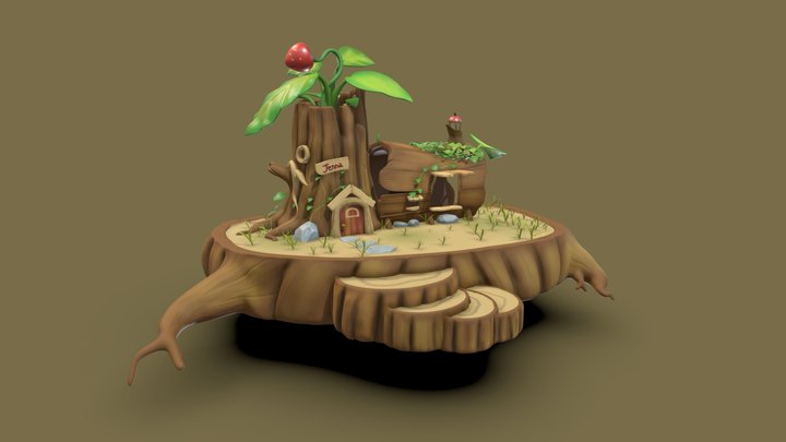 Ruben Illegems - Sculpting Retake 3D Model