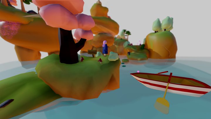 Ekitin in Adventure Islands 3D Model